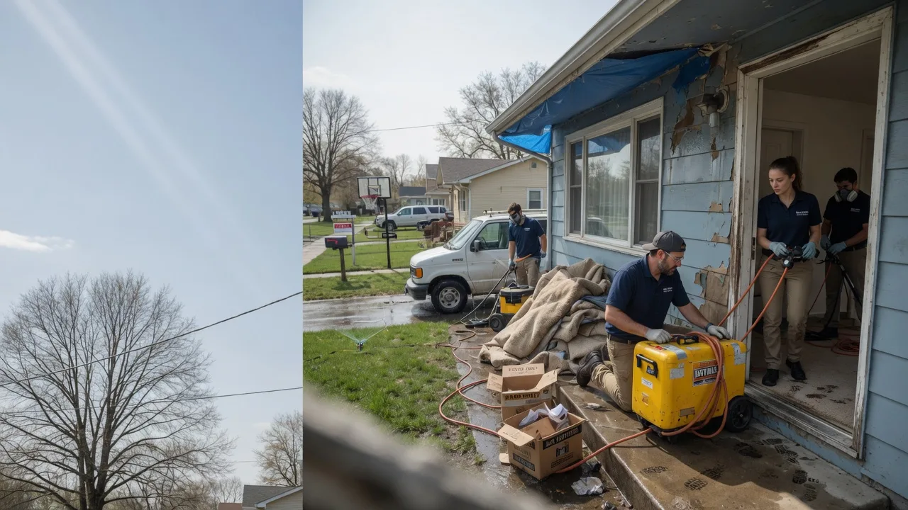 Basement Flood Cleanup in New Albany, IN near me